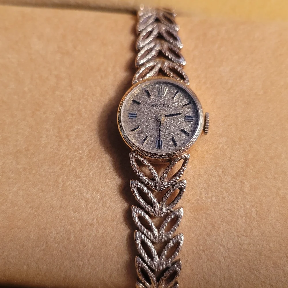 Vintage 14k Gold Rolex Women's Watch with Box & Appraisal - Picture 1 of 17